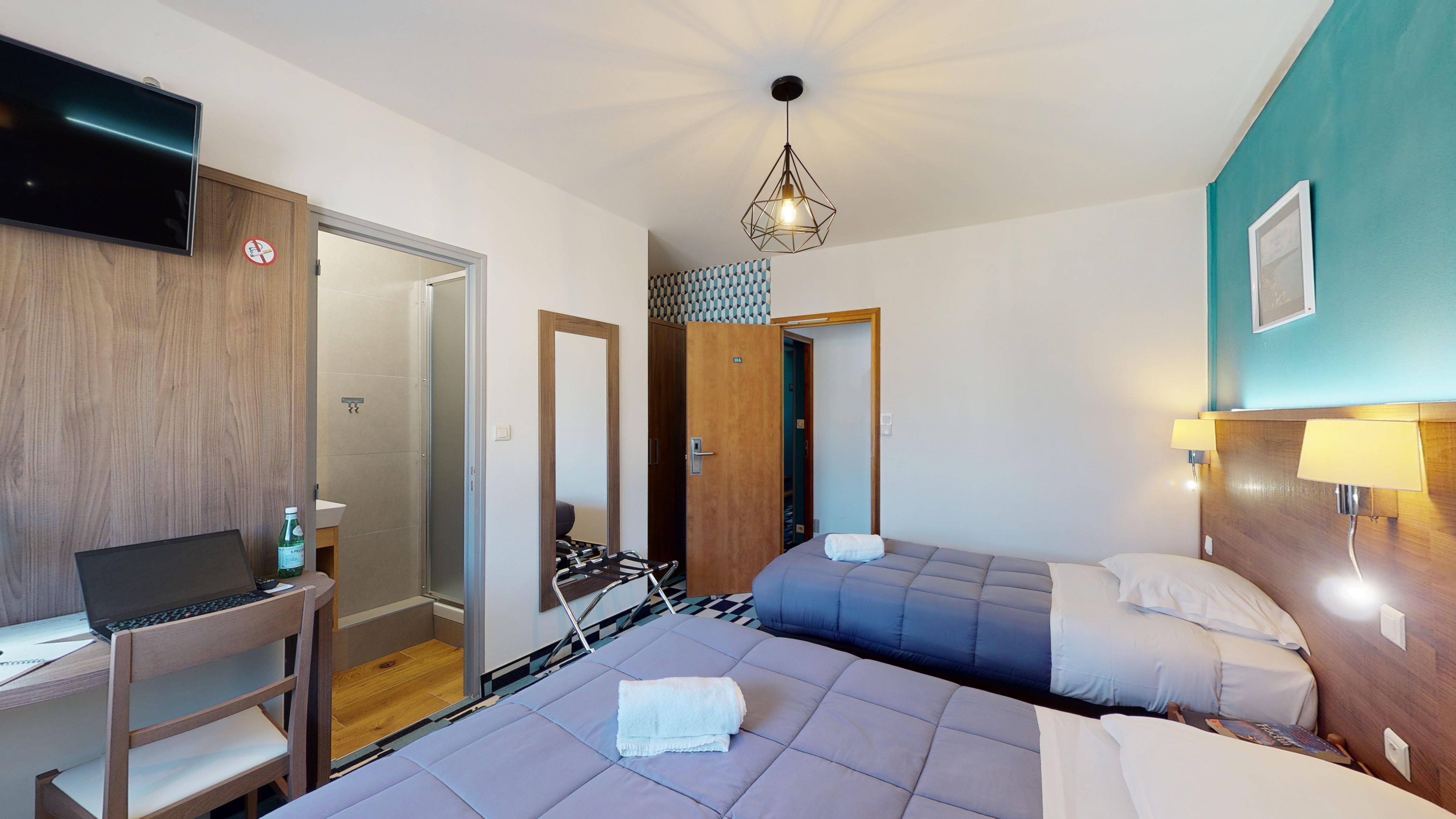Hotel Les Pieux En Cotentin Exterior foto